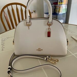Original Authentic Coach Handbags/ Shoulder Bags. Color White (New) No Tags